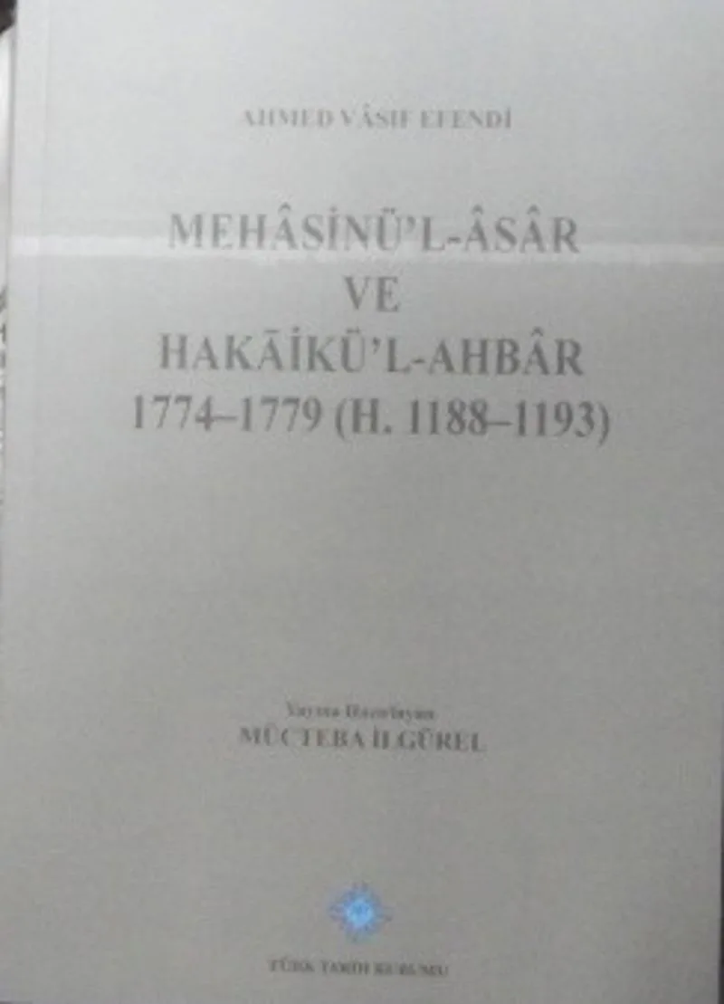 Mehasinü'l-Âsar ve Hakaikü'l-Ahbar -1774-1779 (H. 1188-1193) / 13-Z-130