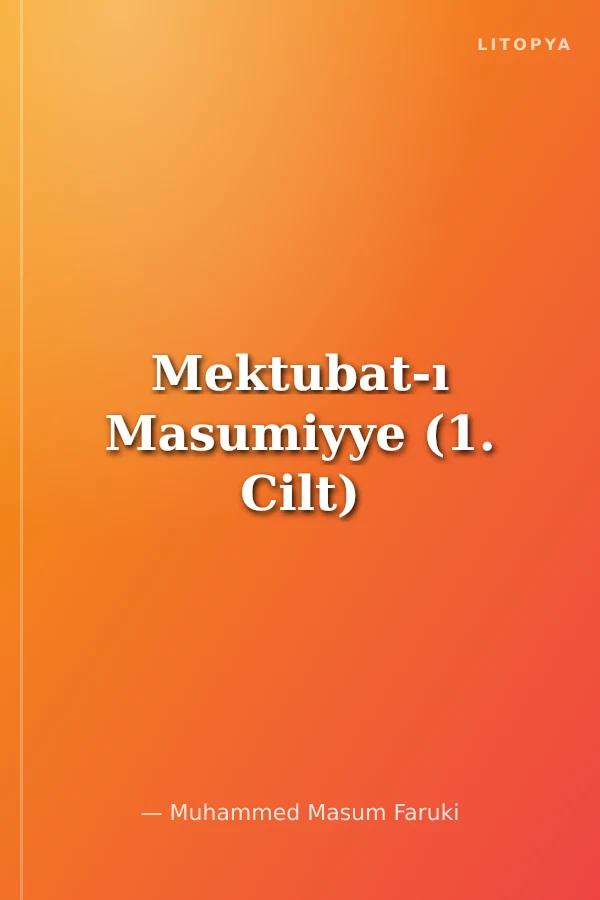 Mektubat-ı Masumiyye (1. Cilt)