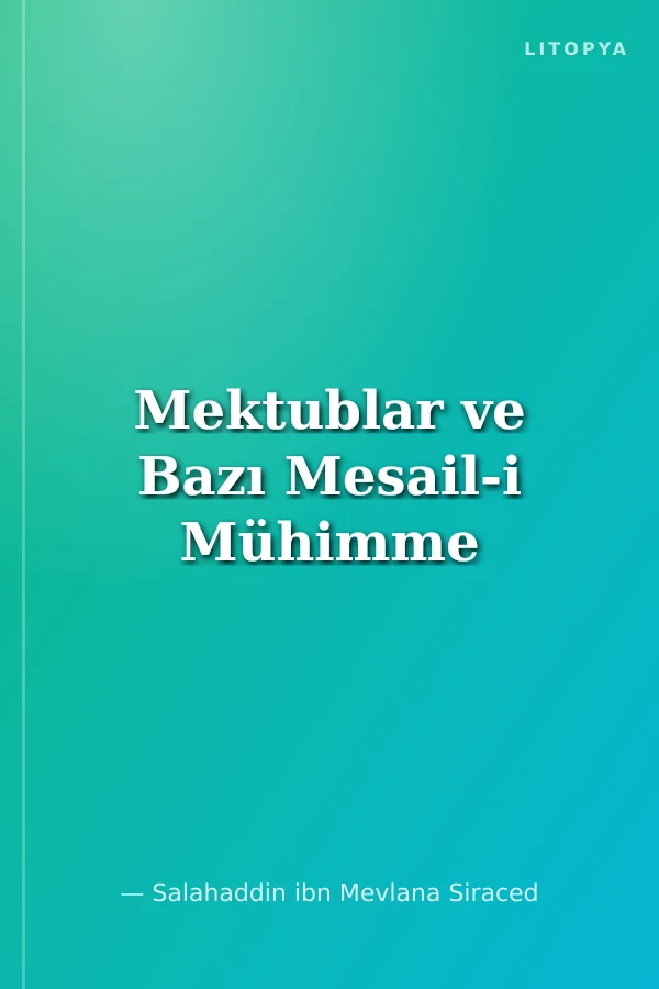 Mektublar ve Bazı Mesail-i Mühimme
