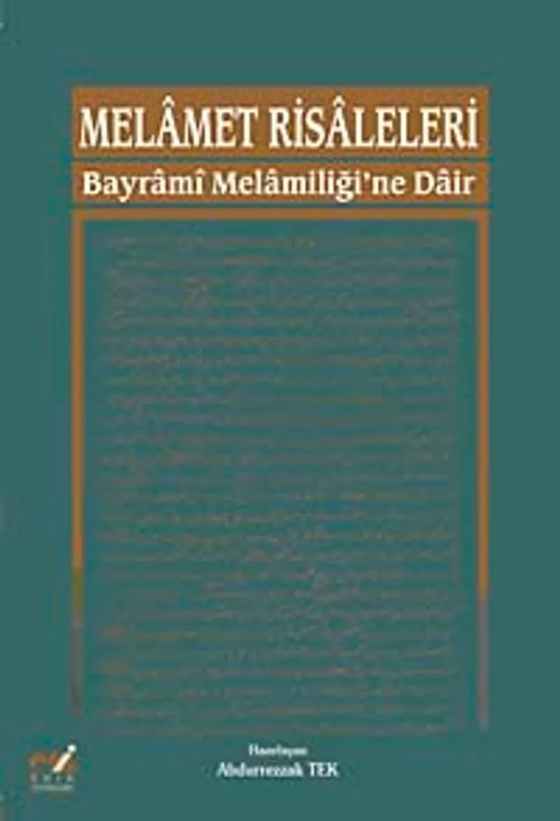 Melamet Risaleleri Bayrami Melamiliği'ne Dair