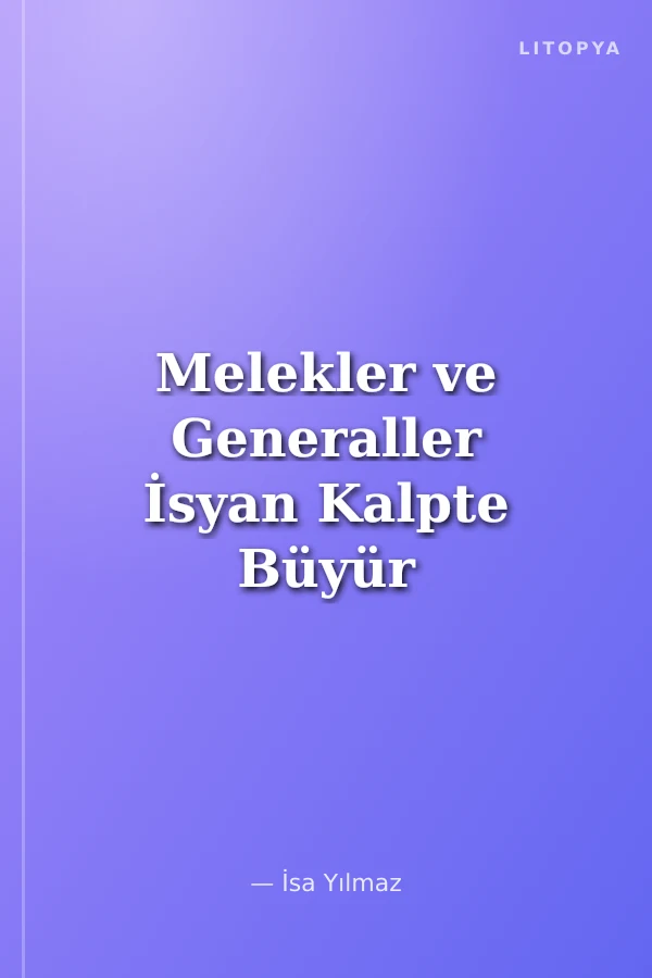 Melekler ve Generaller İsyan Kalpte Büyür