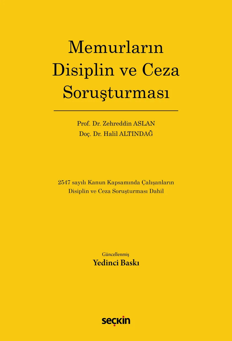 Memurların Disiplin ve Ceza Soruşturması