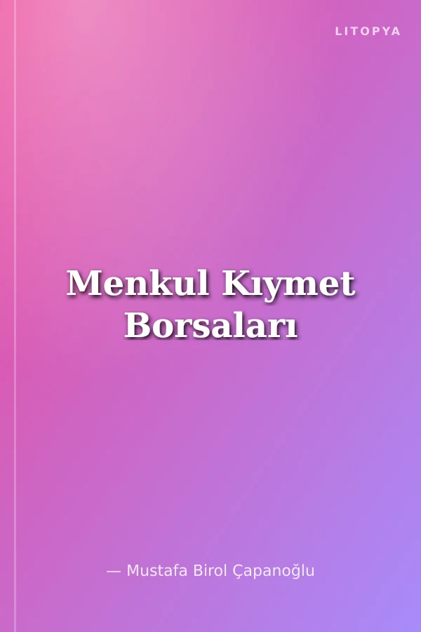 Menkul Kıymet Borsaları