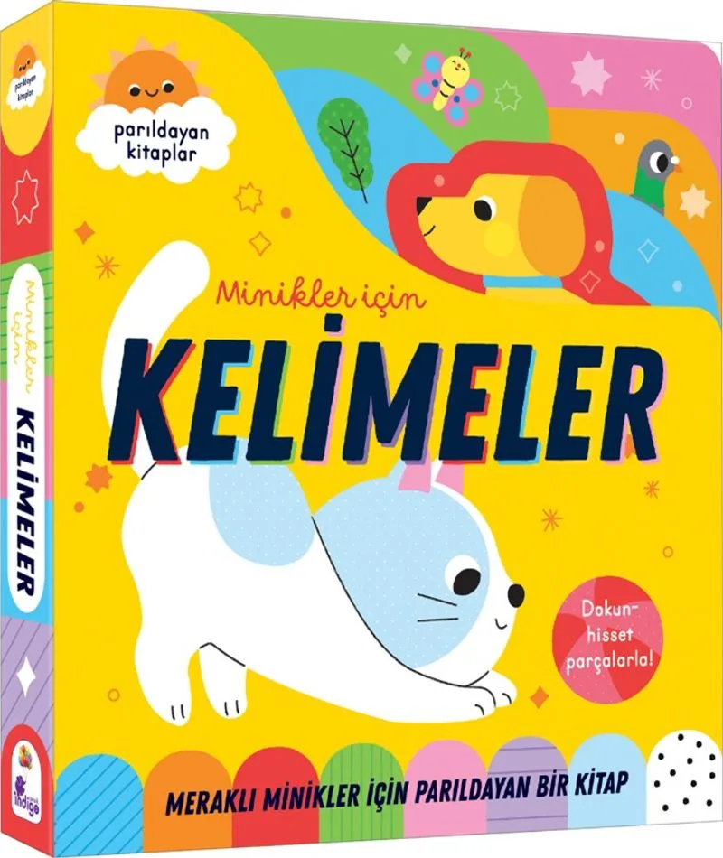 Meraklı Minikler İçin Dokun Hisset - Kelimeler
