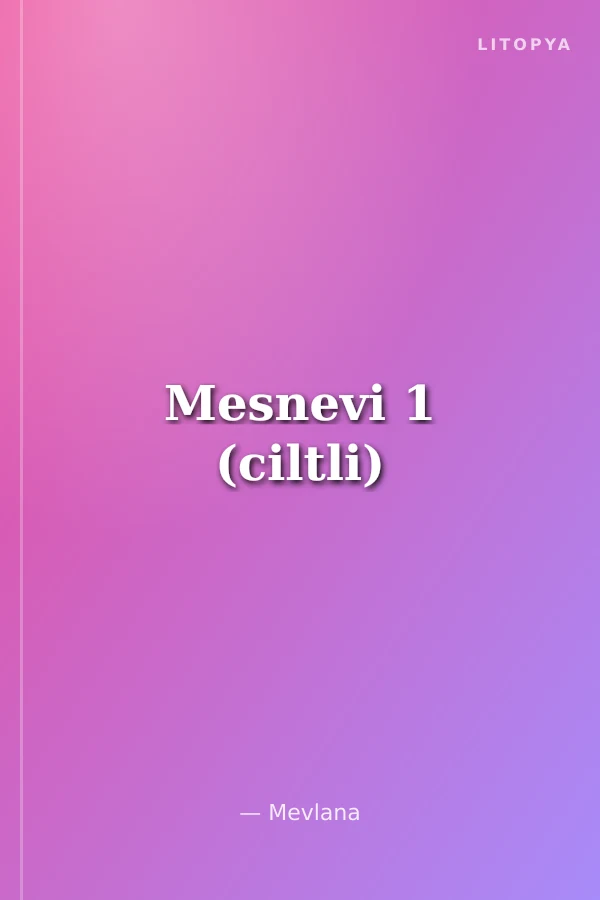 Mesnevi 1 (ciltli)