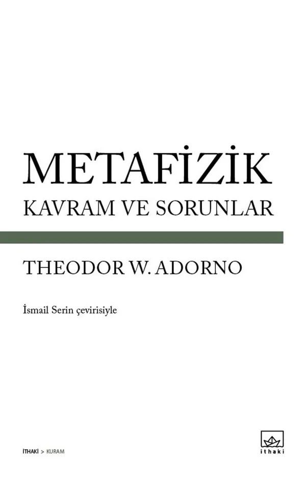Metafizik Kavram ve Sorunlar