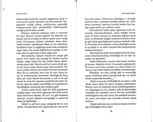 Metafizik nedir?
