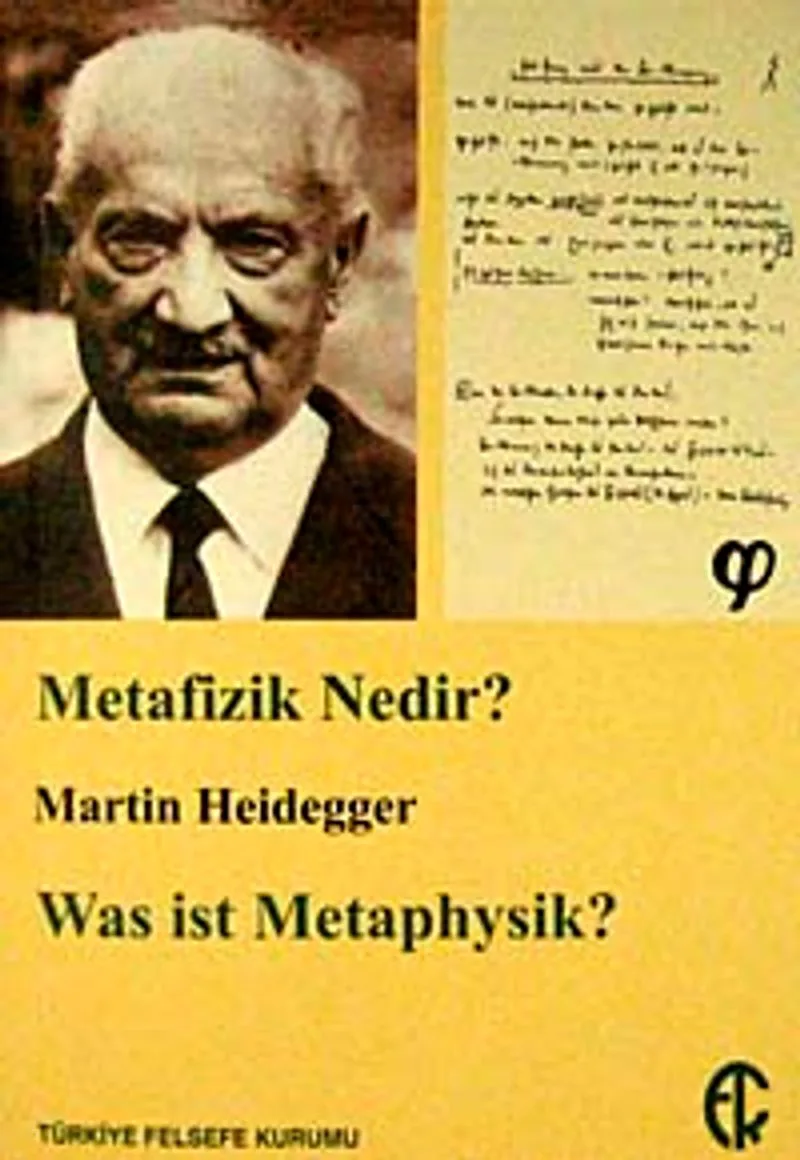 Metafizik Nedir? Was ist Metaphysik?