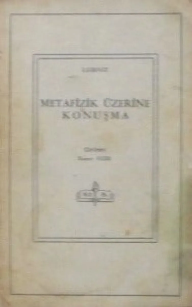 Metafizik Üzerine Konuşma (11-Z-220)