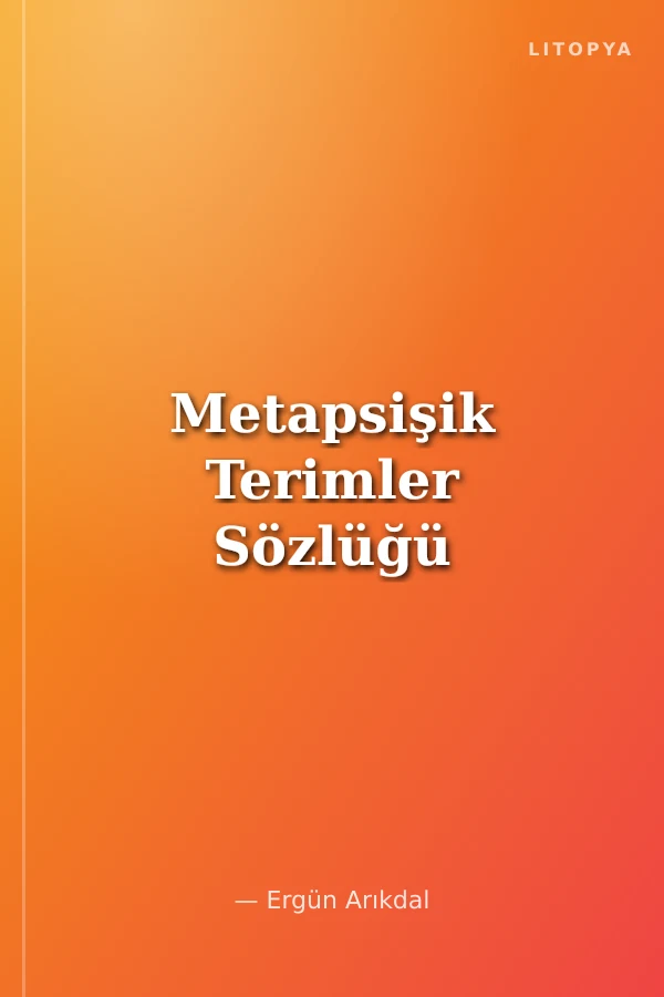 Metapsişik Terimler Sözlüğü