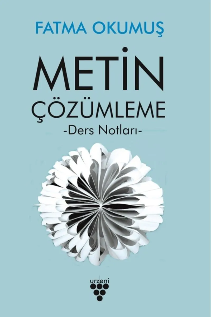 Metin Çözümleme Ders Notları