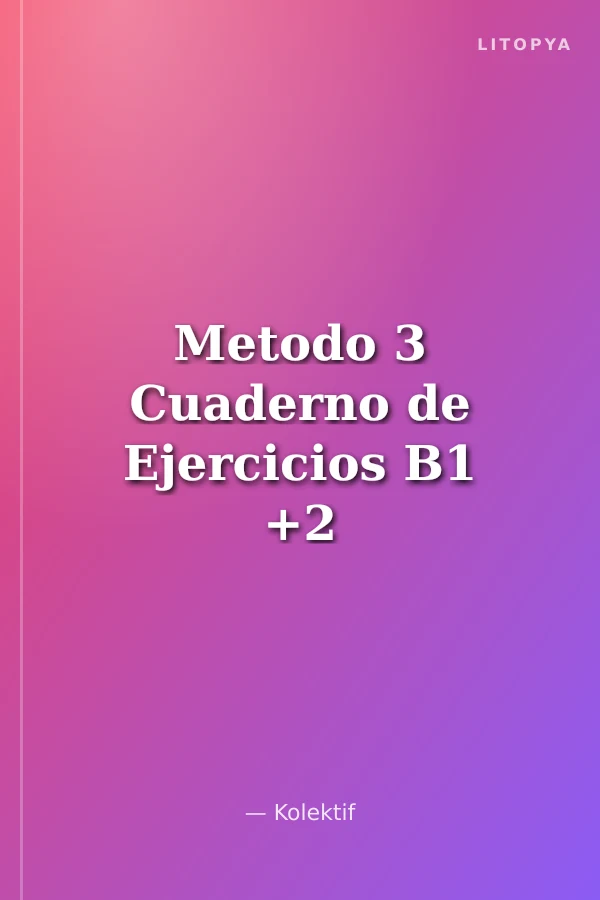 Metodo 3 Cuaderno de Ejercicios B1 +2 CD (İspanyolca Orta Seviye Çalışma Kitabı)