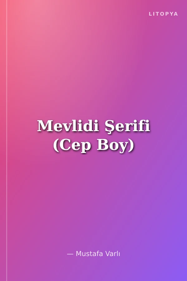 Mevlidi Şerifi (Cep Boy)