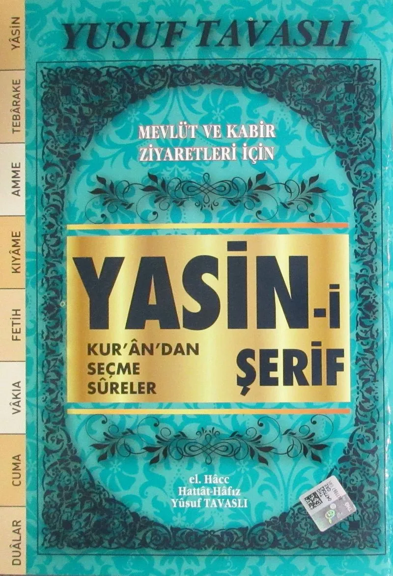Mevlüt ve Kabir Ziyaretleri İçin Yasin-i Şerif (Kod:D62/A) Kur'an'dan Seçme Sureler