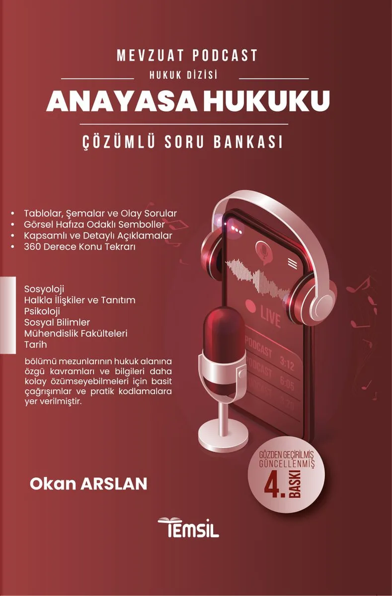 Mevzuat Podcast Anayasa Hukuku Çözümlü Soru Bankası