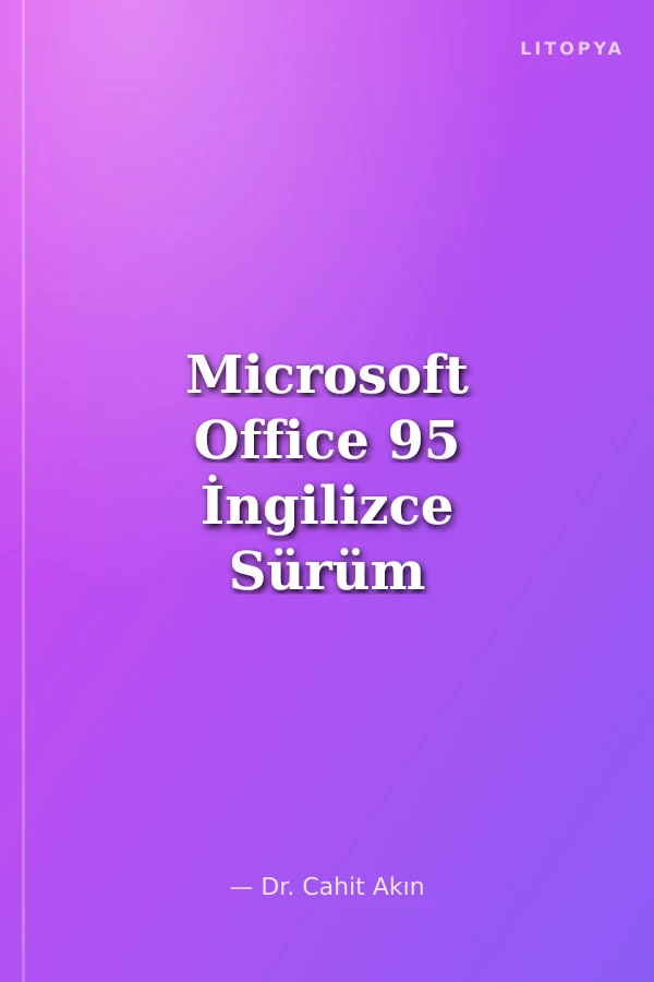 Microsoft Office 95 İngilizce Sürüm