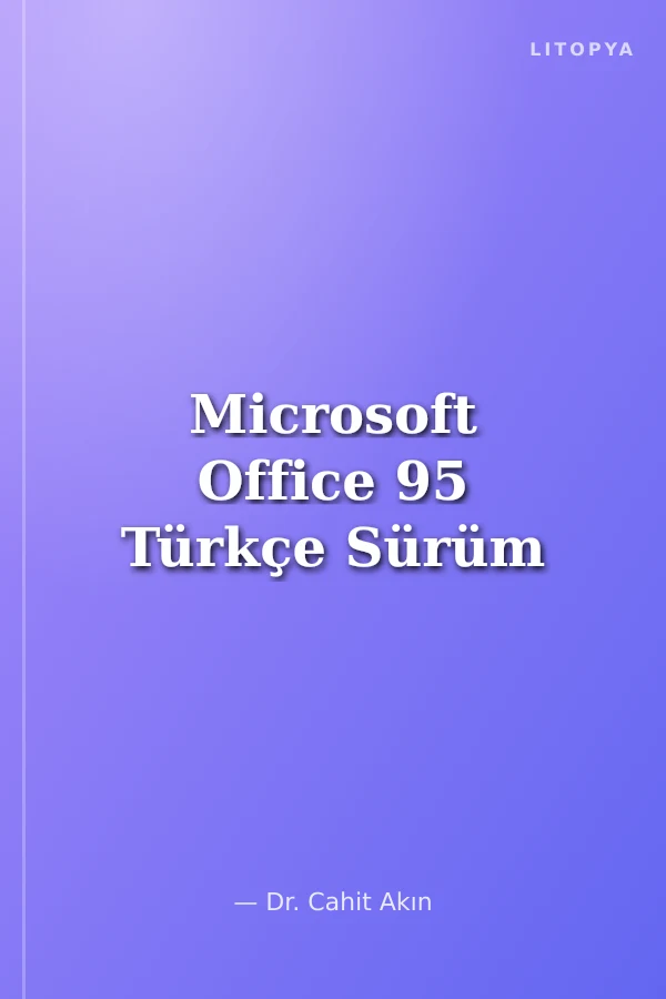 Microsoft Office 95 Türkçe Sürüm