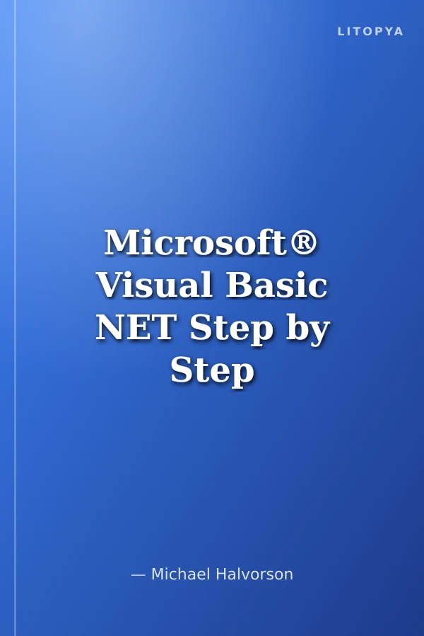 Microsoft® Visual Basic NET Step by Step