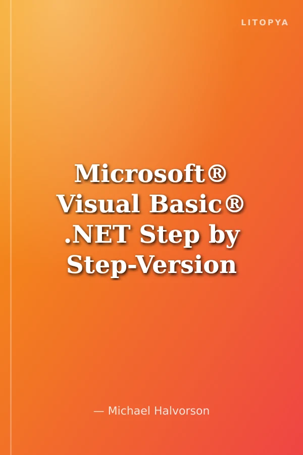Microsoft® Visual Basic® .NET Step by Step-Version 2003