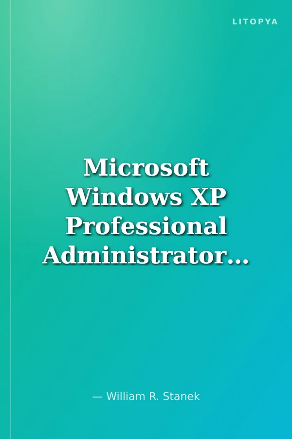 Microsoft Windows XP Professional Administrator's Pocket Consultant