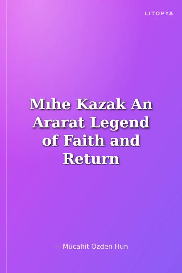 Mıhe Kazak An Ararat Legend of Faith and Return