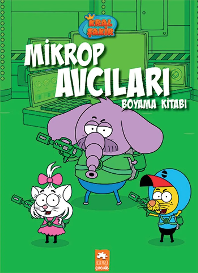 Mikrop Avcıları Boyama Kitabı / Kral Şakir