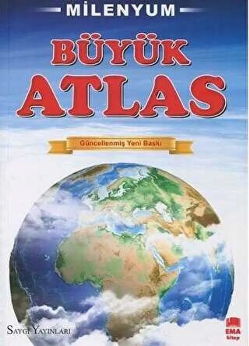 Milenyum Büyük Atlas (Karton Kapak)