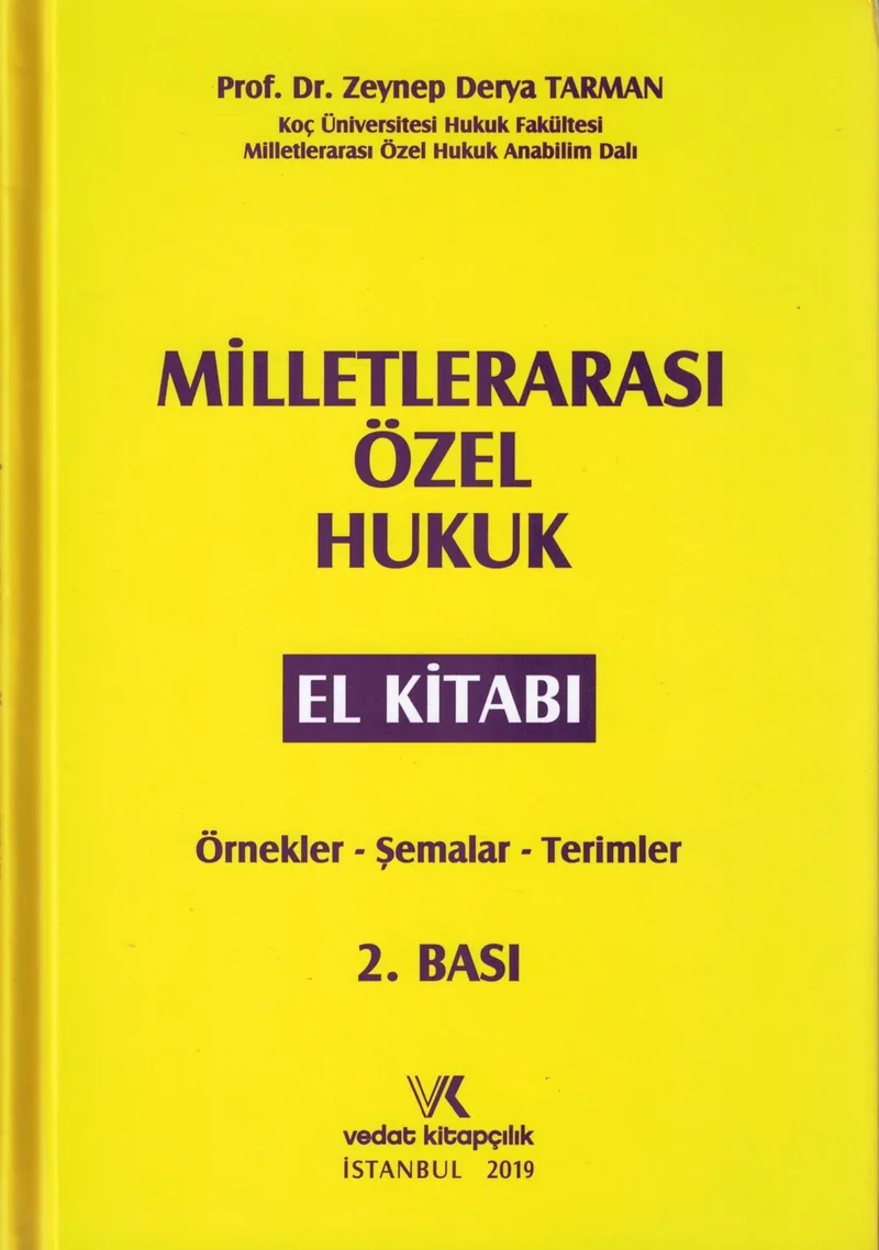 Milletlerarası Özel Hukuk El Kitabı