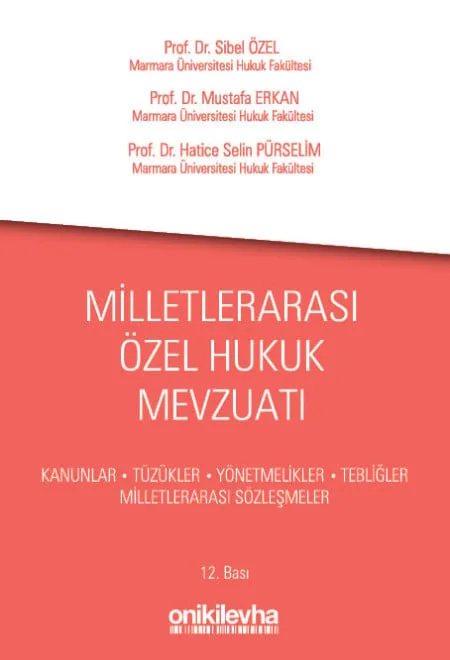 Milletlerarası Özel Hukuk Mevzuatı