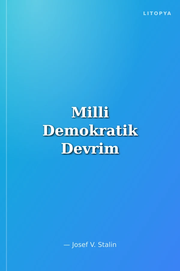 Milli Demokratik Devrim