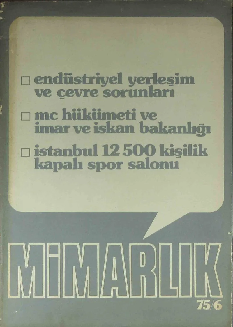 Mimarlık Dergisi (75/6)