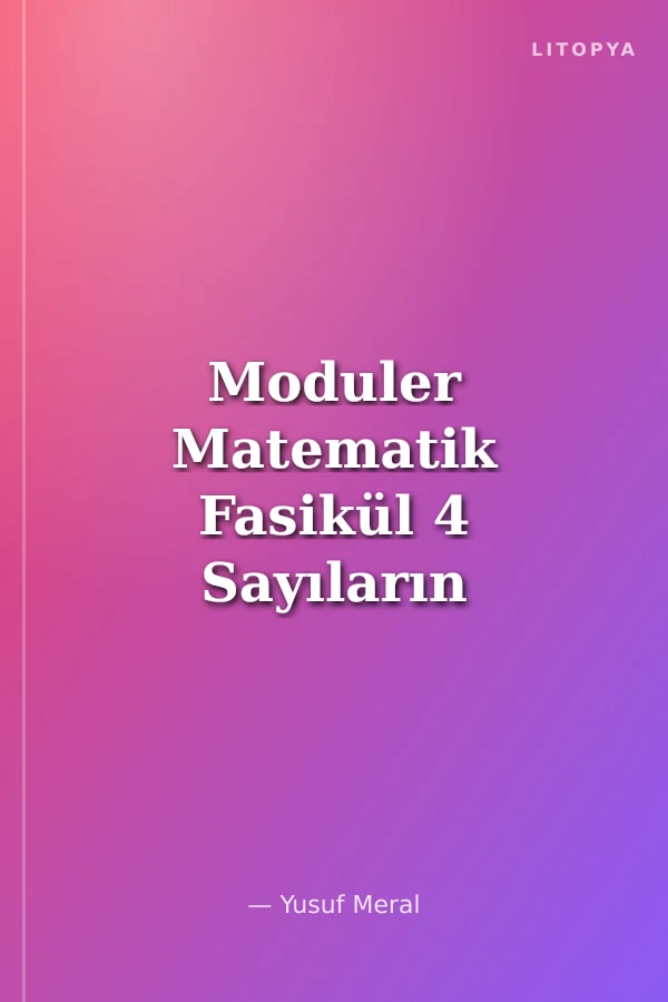 Moduler Matematik Fasikül 4 Sayıların Kuvveti