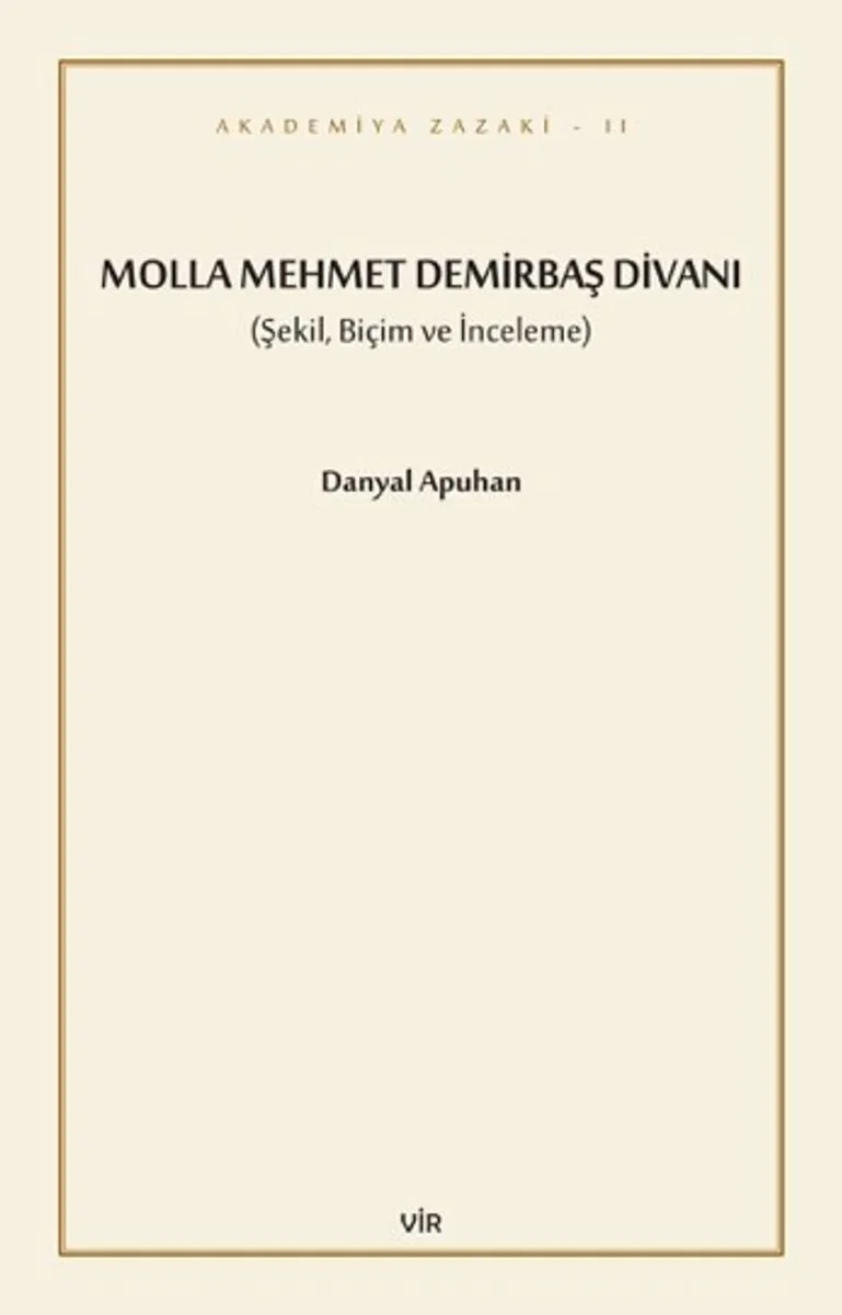 Molla Mehmet Demirbaş Divanı