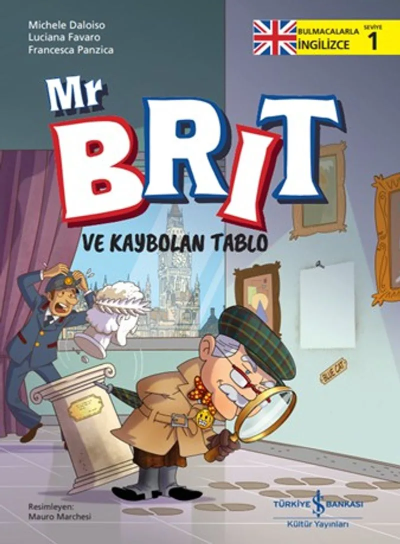 Mr Brit ve Kaybolan Tablo / Bulmacalarla İngilizce-1