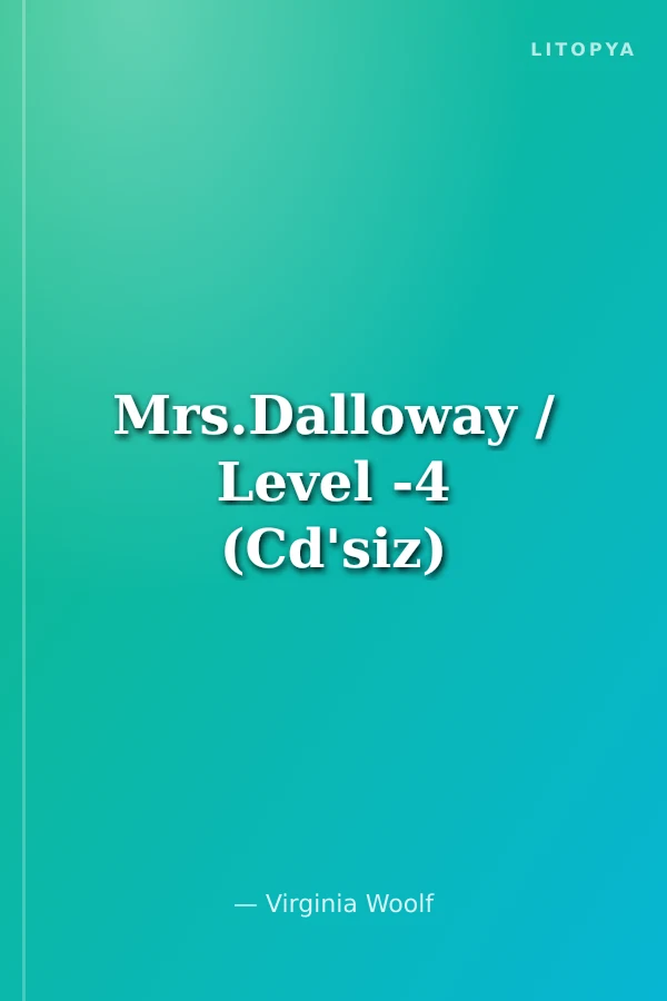 Mrs.Dalloway / Level -4 (Cd'siz)