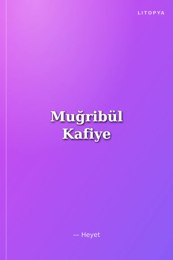 Muğribül Kafiye