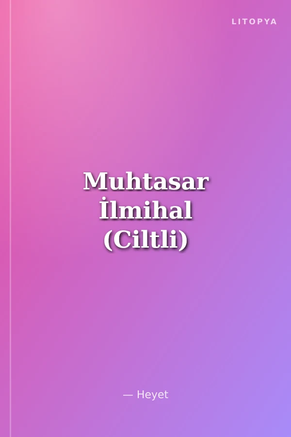Muhtasar İlmihal (Ciltli)