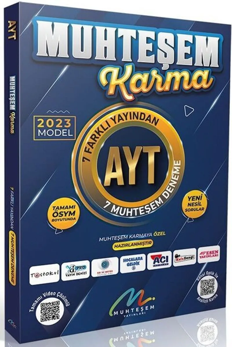 Muhteşem Karma AYT 7'li Deneme
