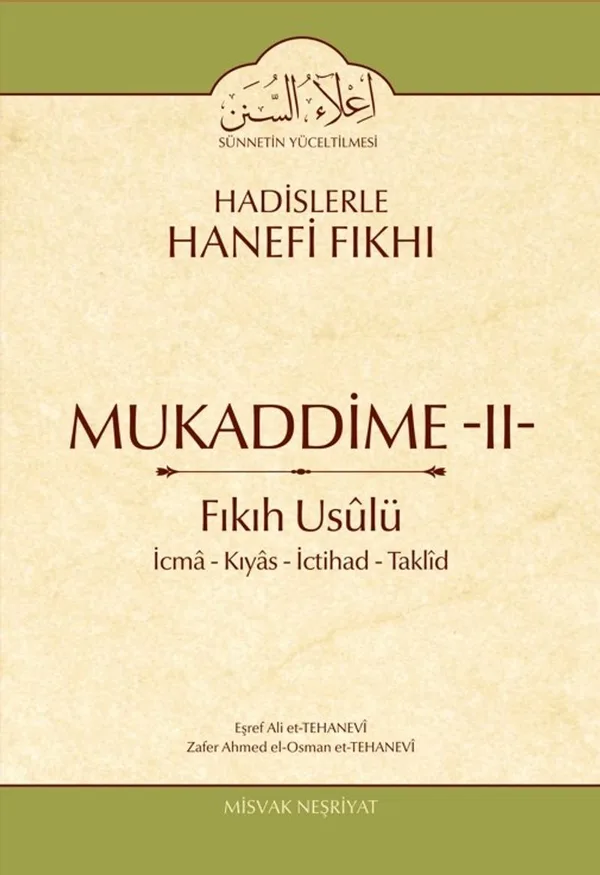 Mukaddime 2 Fıkıh Usülü