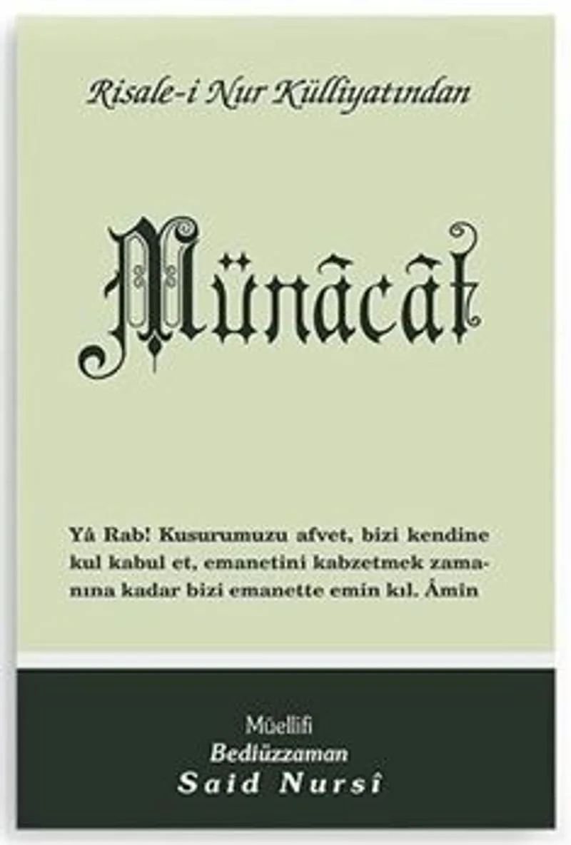 Münacat - Orta Boy (Kod:438)