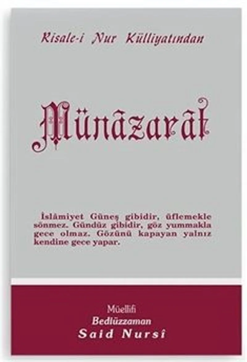 Münazarat - Orta Boy (Kod:422)
