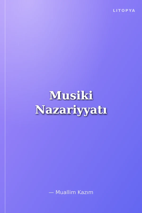 Musiki Nazariyyatı