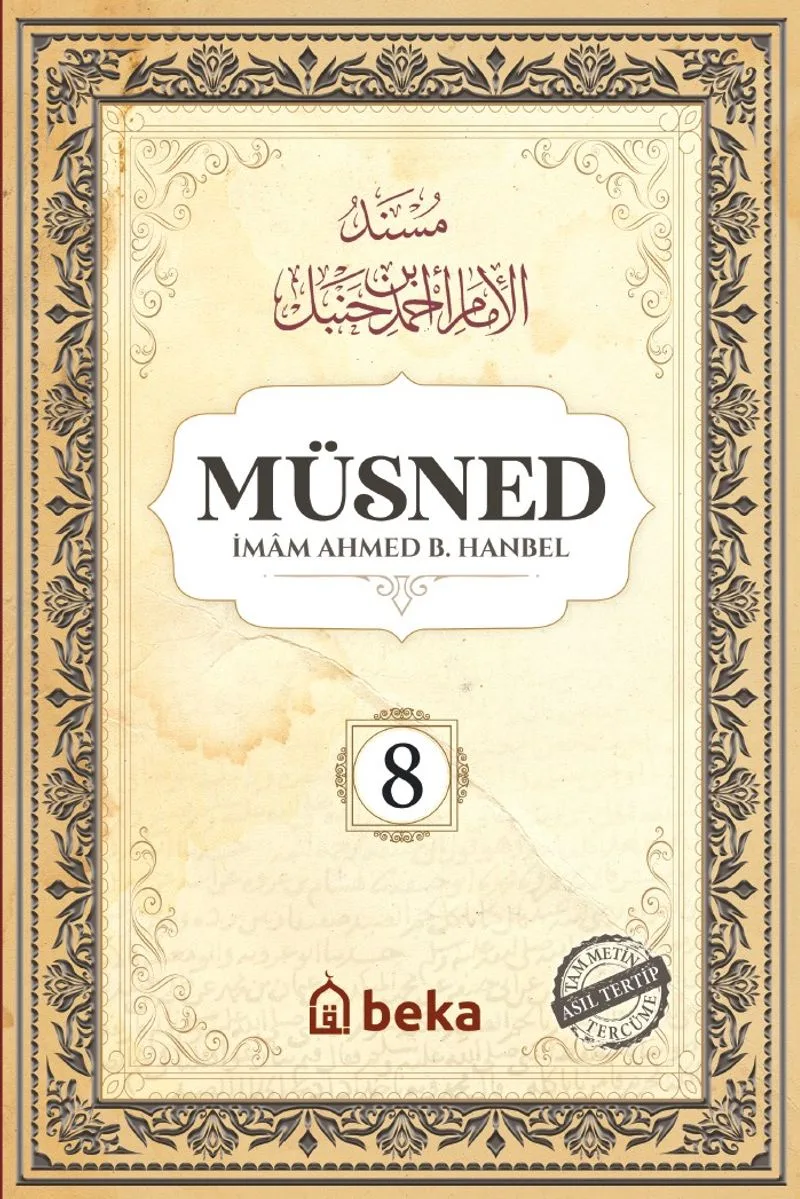 Müsned (8. Cilt Arapça Metinli)