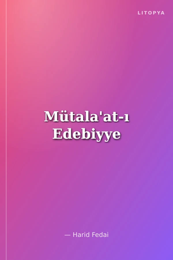 Mütala'at-ı Edebiyye