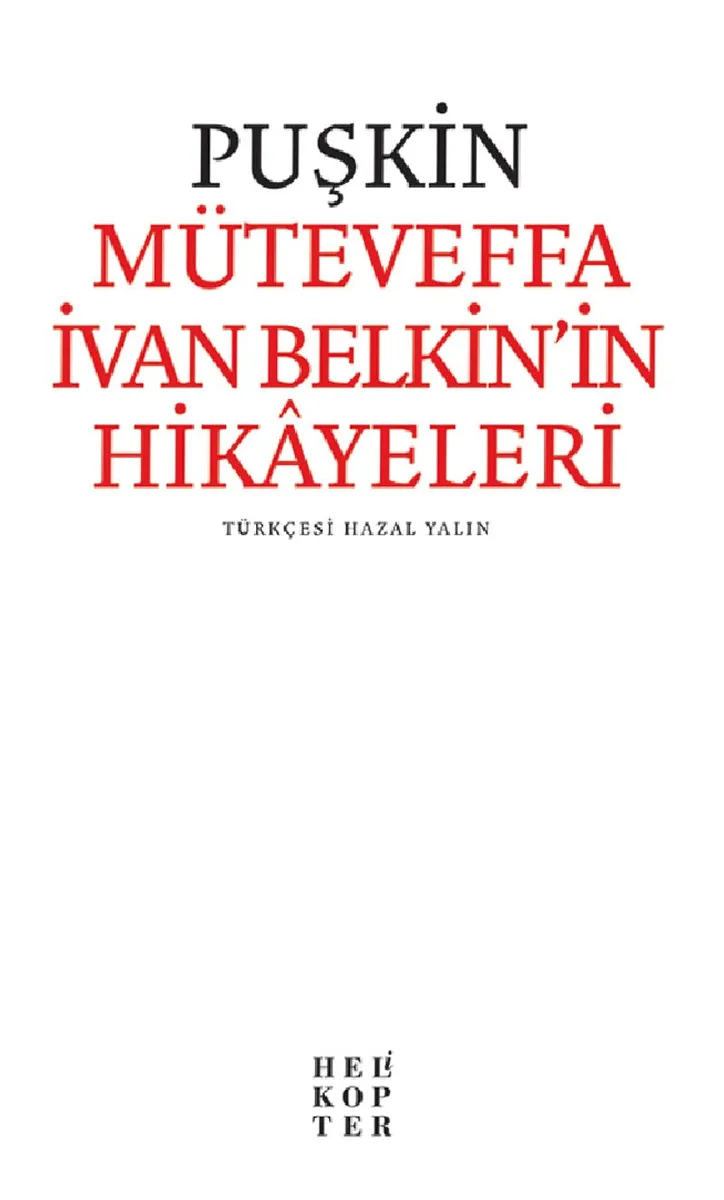 Müteveffa İvan Belkin'in Hikayeleri
