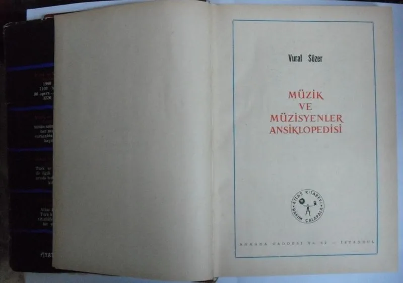 Müzik ve Müzisyenler Ansiklopedisi Kod: 7-I-31