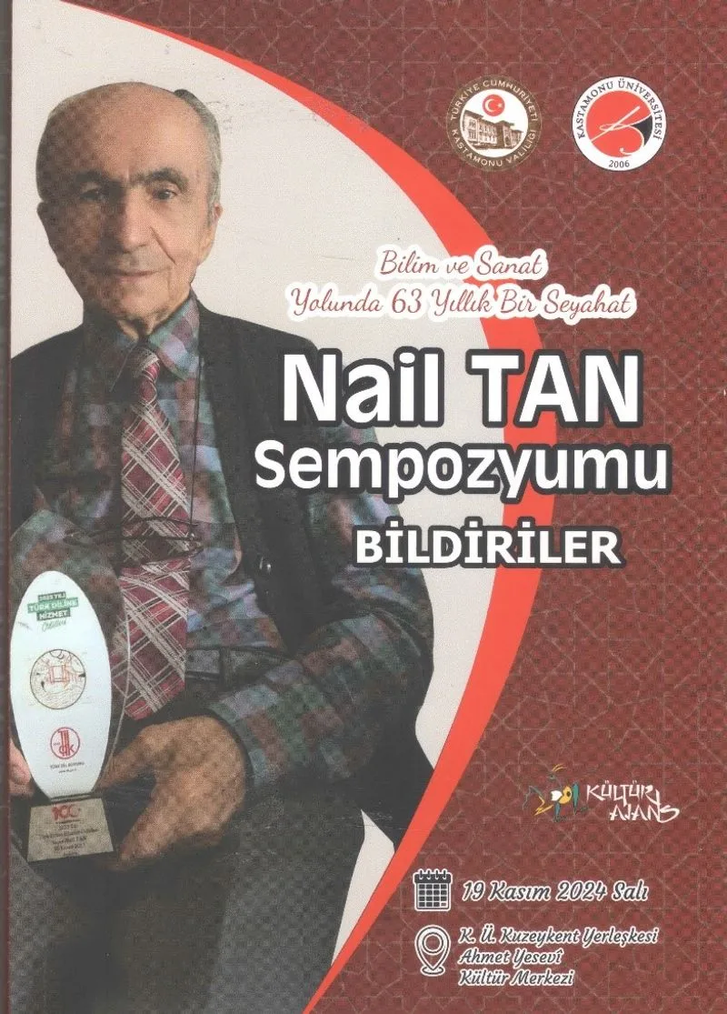 Nail Tan Sempozyumu Bildiriler Bilim Ve Sanat Yolunda 63 Yıllık Bir Seyahat