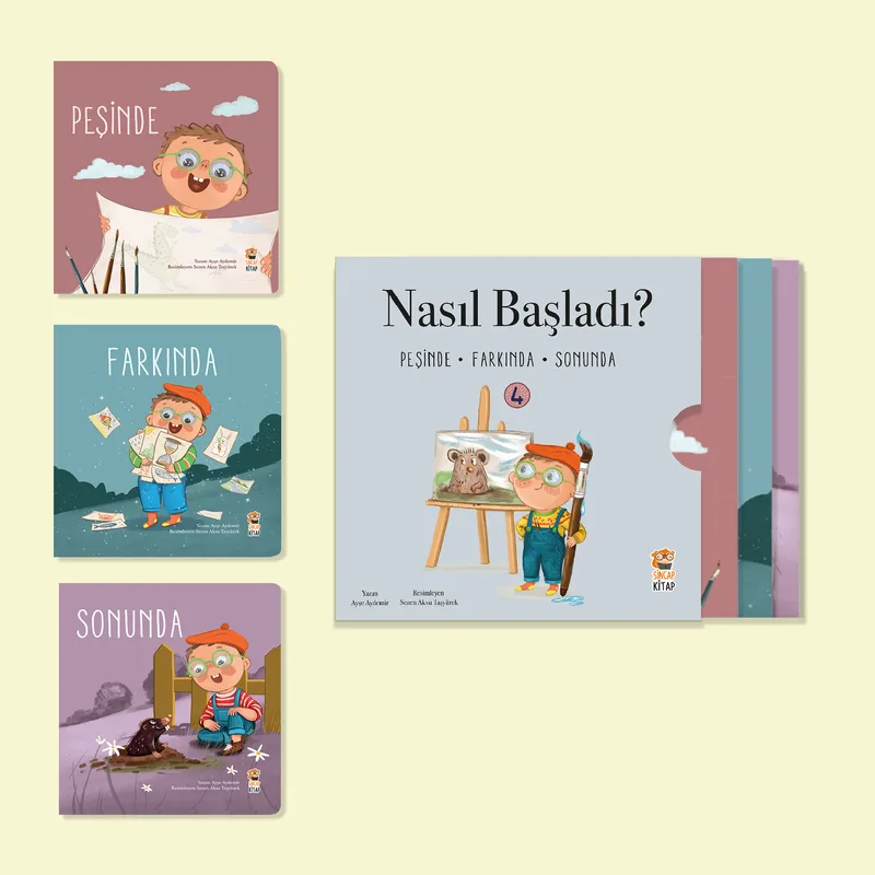 Nasıl Başladı? - Her Şey Seninle Başladı 4. Set (3 Kitap)