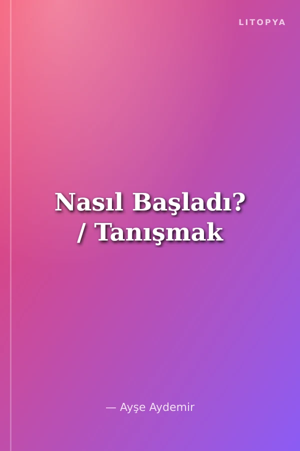 Nasıl Başladı? / Tanışmak