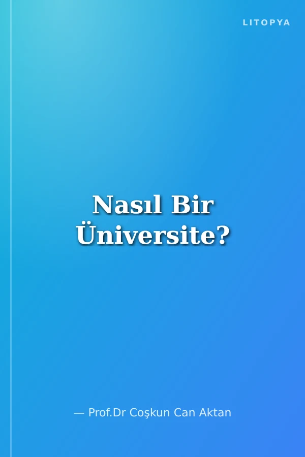 Nasıl Bir Üniversite?